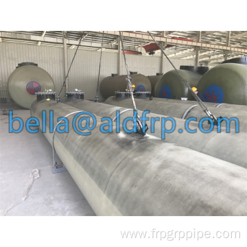 Steel/FRP Dual-Layer Underground Tank with Two Compartments